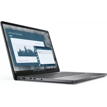 DELL Pro 14 PC14255 AMD Ryzen™ 5 PRO PRO 230 laptop 35,6 cm (14 inch) Full HD+ 16 GB DDR5-SDRAM 512 GB SSD Wi-Fi 6E (802.11ax) Windows 11 Pro Duits zwart