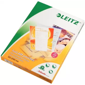 Leitz iLAM Premium glanzende A4-lamineerhoezen, 125 micron, pak van 100