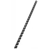 Leitz Spines kunststof 10 mm comBIND, zwart, 65 bladen, PVC, A4, 1 cm, 10 mm