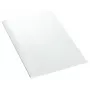Leitz inbindmappen thermobinding linnenlook 3 mm, A4, karton, transparant, wit, 30 bladen, 240 g/m², 80 g/m²