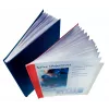 Leitz inbindomslagen thermo linnen 3 mm, A4, karton, blauw, transparant, 30 bladen, 240 g/m², 80 g/m²