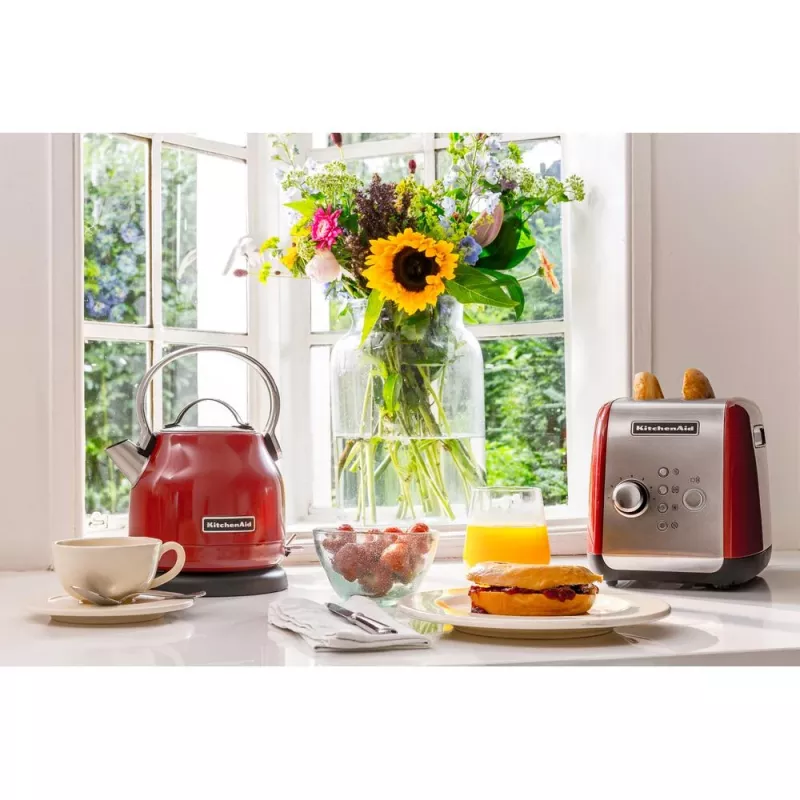 KitchenAid 5KMT221EER 7 2 sneetjes 1100 W rood, roestvrijstaal