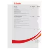 Esselte ordner 120my A4, A4, polyvinylchloride (PVC), transparant, 220 mm, 307 mm, 1 mm