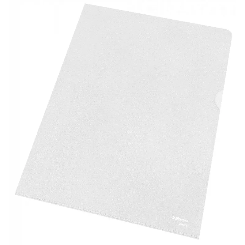 Esselte ordner 120my A4, A4, polyvinylchloride (PVC), transparant, 220 mm, 307 mm, 1 mm