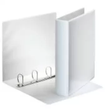 Esselte Panorama ordner FSC® A4 4DR/40 mm, A4, D-ring, kunststof, wit, 390 vel, 4 cm