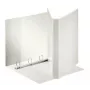 Esselte Panorama ordner FSC® A4+ 4DR/25 mm, A4 maxi, D-ring, presentatie, kunststof, wit, 250 vel