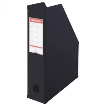 Esselte tijdschriftenverzamelaar Vivida A4/70 mm, zwart, polyvinylchloride (PVC), A4, 270 g