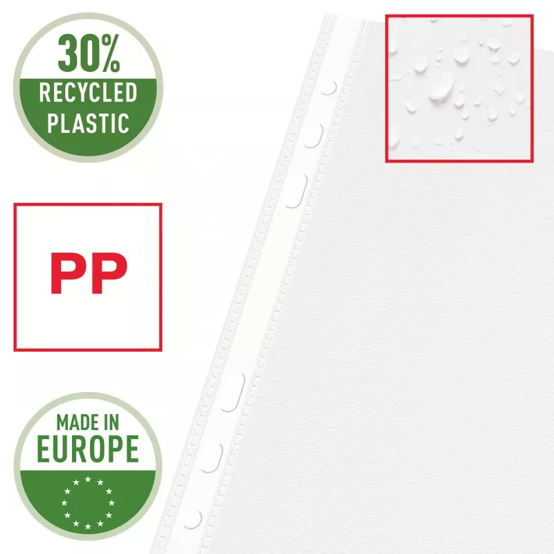 Esselte kwaliteitsmap A5, 30% gerecycled kunststof (pre-consumer)