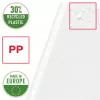Esselte Premium insteekhoes A4, boven en links open, 30% pre-consumer gerecycled kunststof