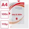 Esselte Premium A4 insteekhoes boven en links open, 30% pre-consumer gerecycled kunststof