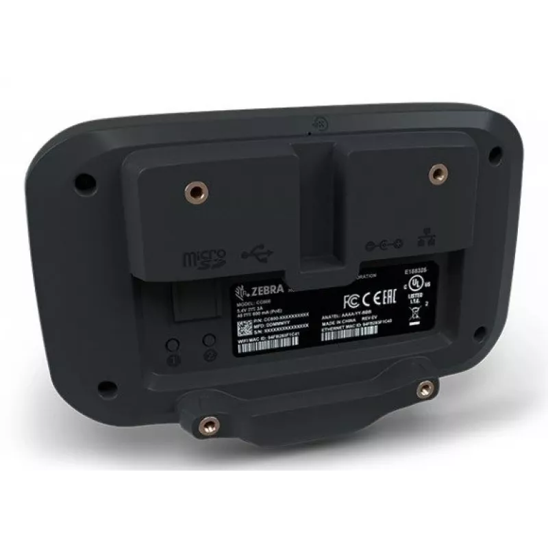 Zebra CC6000 video-deurintercom 5 MP 25,6 cm (10,1 inch) zwart