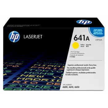 HP 641A geel originele LaserJet-tonercartridge, 8000 pagina's, geel, 1 stuk