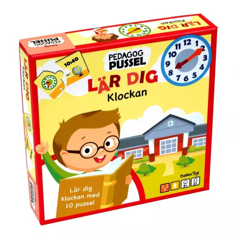 Barbo Toys 5804 puzzel legpuzzel leer