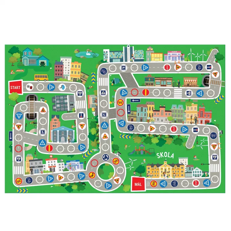 Barbo Toys verkeersspel bordspel leren