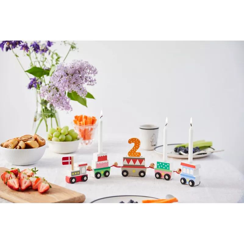 Barbo Toys 6098 partyspel/speelgoed verjaardagstrein