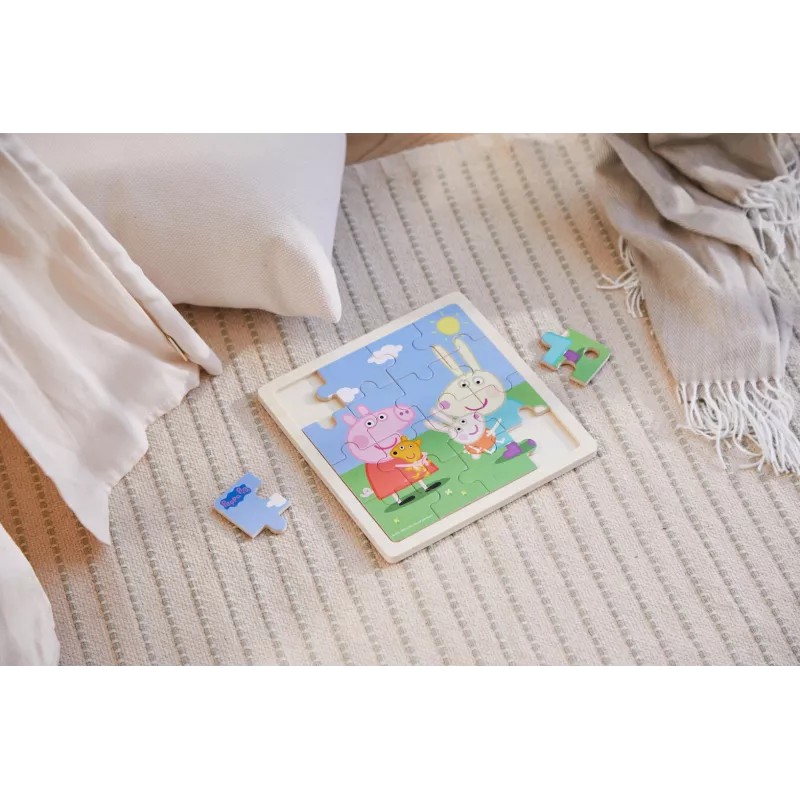 Barbo Toys 9030 puzzel houten puzzel 16 stk. tekenfilm