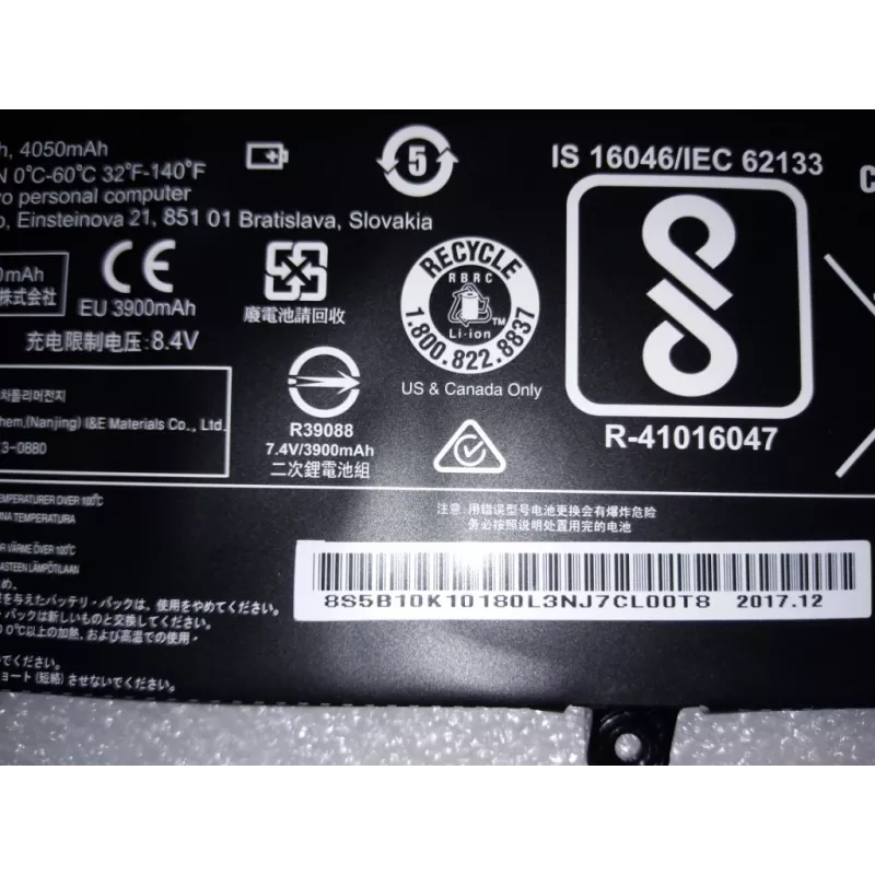 Lenovo 5B10K10180 laptop-onderdeel batterij