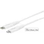 eSTUFF ES602101 Lightning-kabel 1 m wit