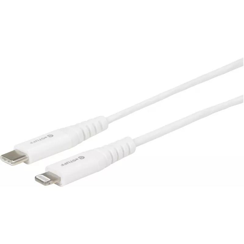 eSTUFF ES602101 Lightning-kabel 1 m wit