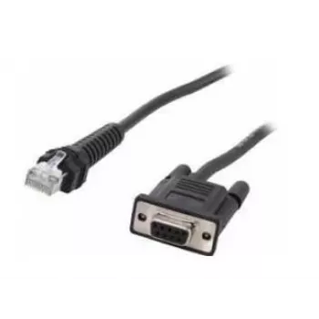 Zebra CBA-RF5-S07ZAR seriële kabel zwart 0,82296 m DB-9 RJ-45
