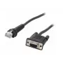 Zebra CBA-RF5-S07ZAR seriële kabel zwart 0,82296 m DB-9 RJ-45