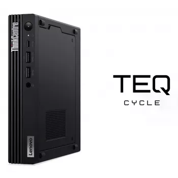 Teqcycle Lenovo ThinkCentre M80q Intel® Core™ i5 i5-10500T 16 GB DDR4-SDRAM 256 GB SSD Windows 11 Pro mini-pc zwart