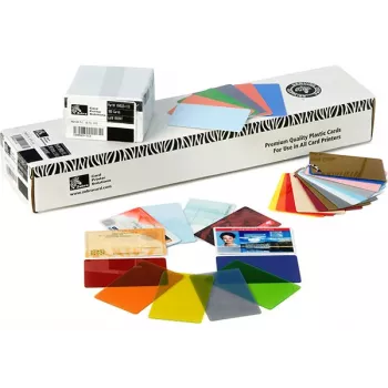 Visitekaartje Zebra Premier Colour PVC 104523-135