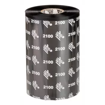 Zebra 2100 High-Performance was-thermotransferlint 450 m zwart