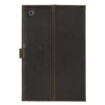 Tablet-hoes Bramante FCIMHD000273 folio voor iPad Mini, leer, standmodus, 7,9 inch (20,1 cm), zwart