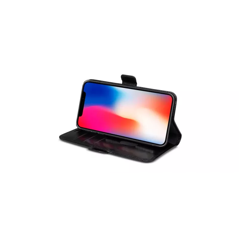 Folio case dbramante1928 iPhone Xs Max zwart desktop stand