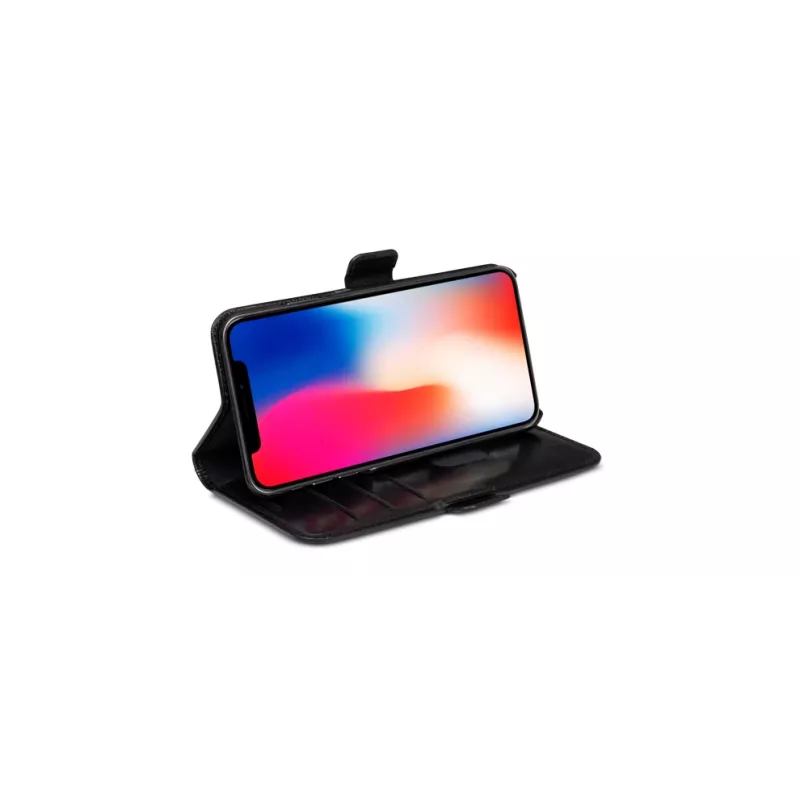 Folio case dbramante1928 iPhone Xs Max zwart desktop stand