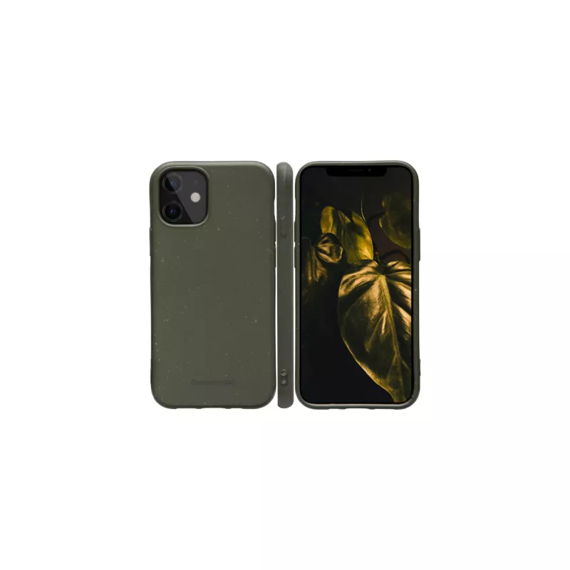 dbramante1928 Grenen hoes iPhone 12 mini 5,4 inch donkergroen groen
