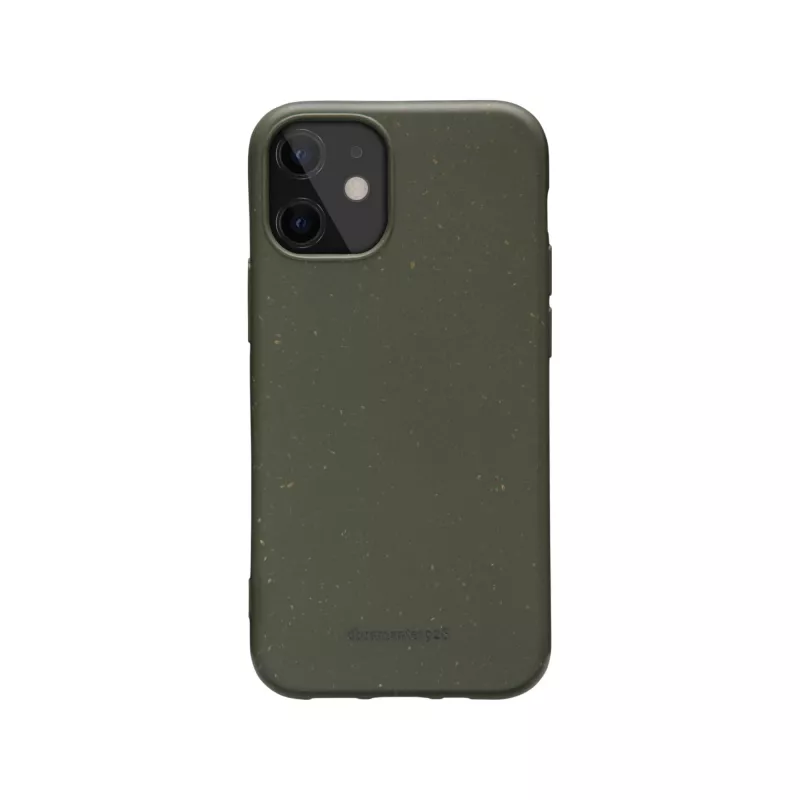dbramante1928 Grenen hoes iPhone 12 mini 5,4 inch donkergroen groen