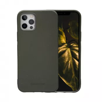 dbramante1928 Grenen hoesje iPhone 12 Pro Max 6,7 inch Dark Olive groen