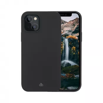 dbramante1928 Monaco telefoonhoesje voor iPhone 13 mini 5,4 inch – Night zwart, gerecycled kunststof