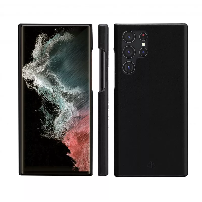 dbramante1928 foliohoesje Galaxy S22 Ultra zwart