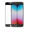 dbramante1928 Eco-Shield - iPhone SE - zwarte rand, Apple, iPhone SE, stofbestendig, krasvast, zwart, transparant, 1 stuk