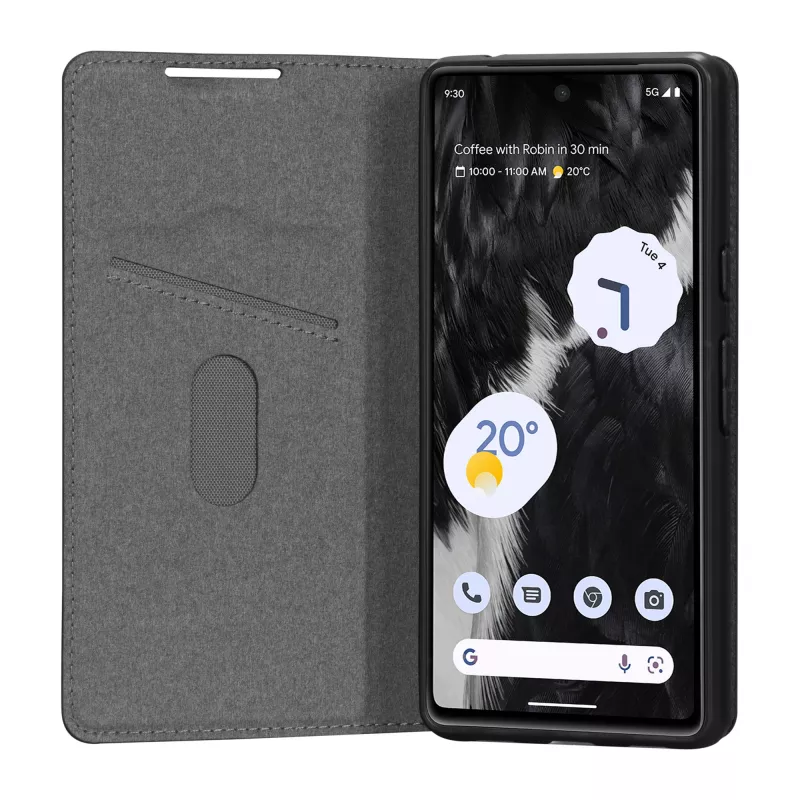 dbramante1928 Oslo - Google Pixel 7a - zwart, folio, Google, Pixel 7a, 15,5 cm (6,1 inch), zwart