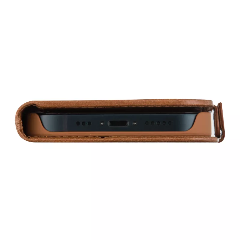 dbramante1928 Copenhagen – iPhone 15 Plus – Tan, folio, Apple, iPhone 15 Plus, bruin