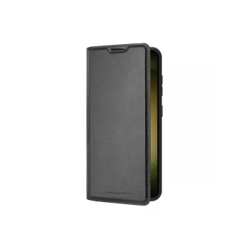 Telefoonhoesje dbramante1928 Bergen voor Samsung Galaxy S24, leer en gerecycled plastic, geschikt voor 6,2 inch scherm, zwart