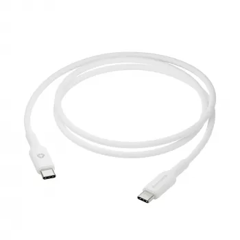 USB-C-naar-USB-C-kabel 1 m van d bramante – wit