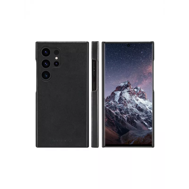 Wallet Case dbramante1928 Galaxy S24 Ultra zwart 3 vakken voor kaarten