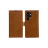 Wallet Case dbramante1928 Lynge voor Samsung Galaxy S24 Ultra — leer, Tan, 6,8 inch