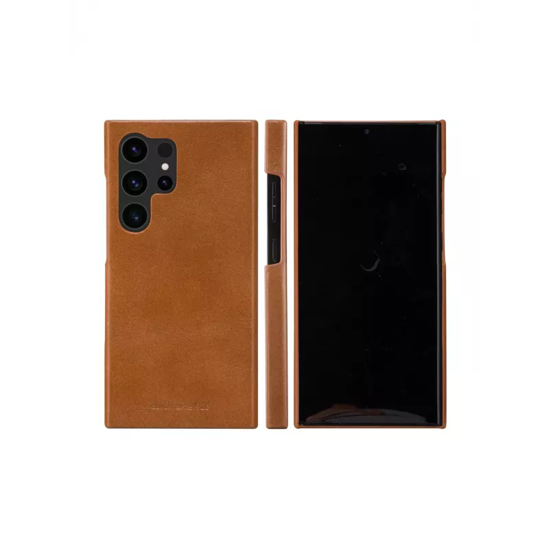 Wallet Case dbramante1928 Lynge voor Samsung Galaxy S24 Ultra — leer, Tan, 6,8 inch