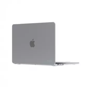 Hoes voor MacBook Air 13 inch (M2/M3) van d bramante — Iceland Clear, geschikt voor 33 cm scherm, 226 g