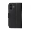 Folio Case dbramante1928 iPhone 16 zwart 3 vakken voor kaarten