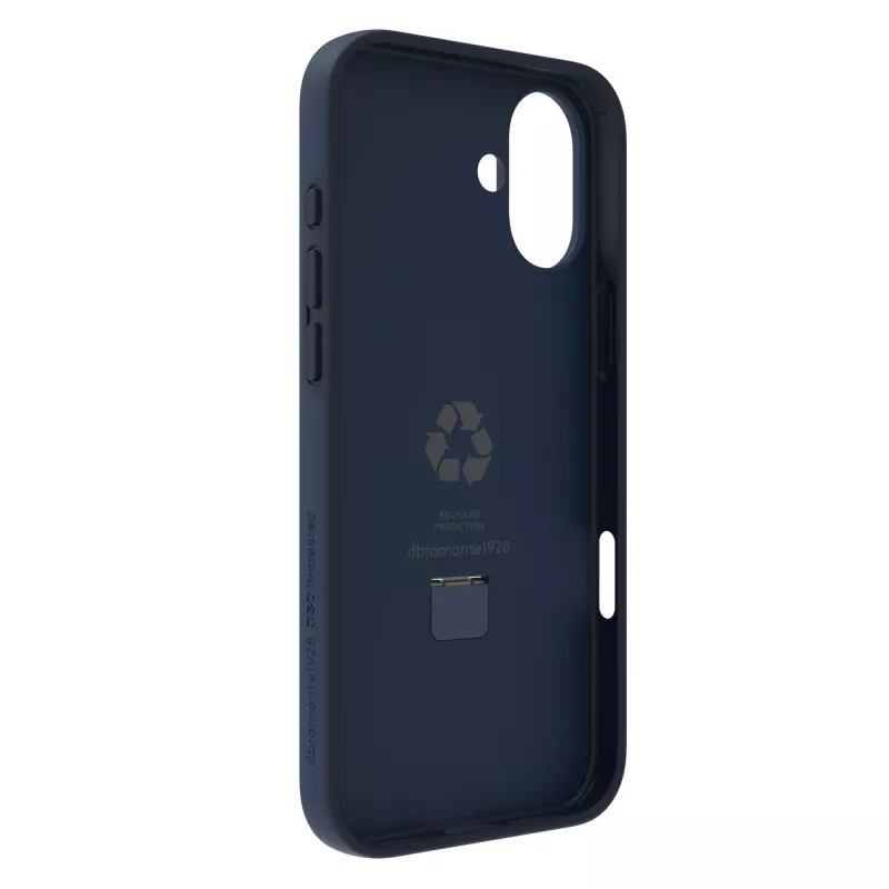 dbramante1928 Iceland Ultra D3O MS Kick - iPhone 16 Plus - blauwe robuuste hoes