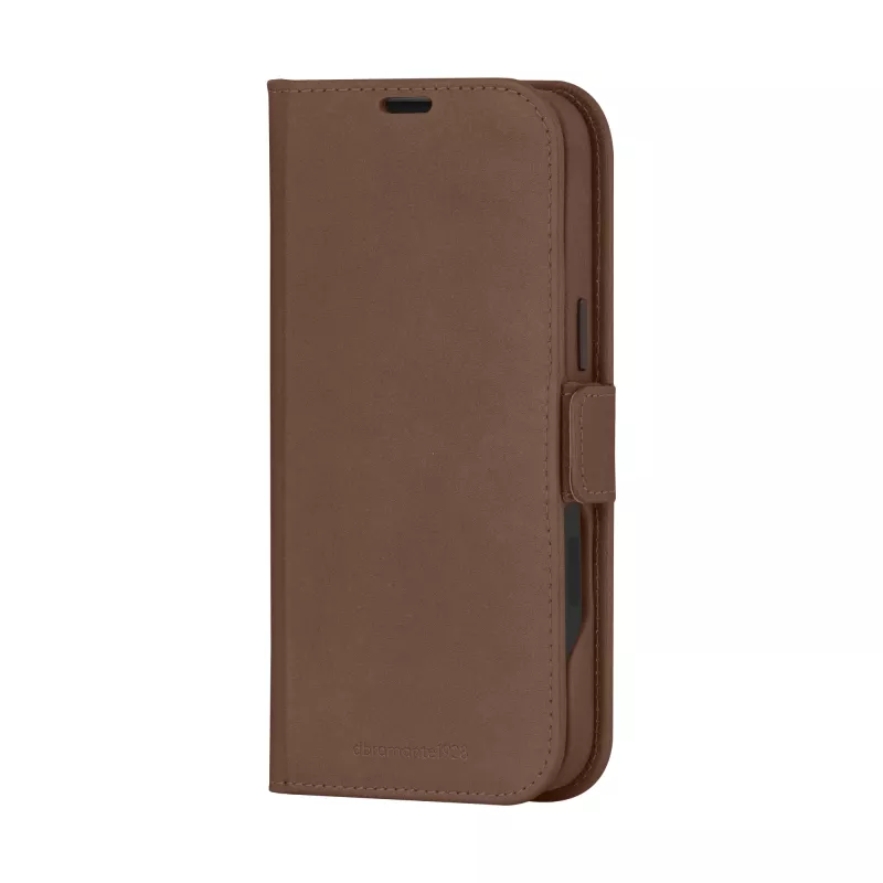 dbramante1928 Lynge MagSafe - iPhone 16 Plus - Dark Tan, folio, Apple, iPhone 16 Plus, 17 cm (6,7 inch), tan