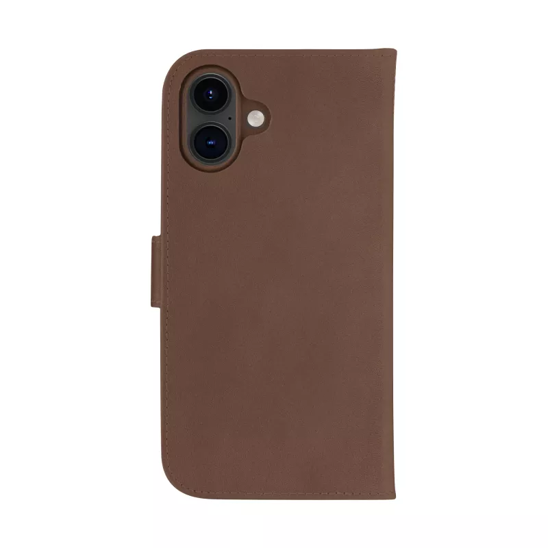 dbramante1928 Lynge MagSafe - iPhone 16 Plus - Dark Tan, folio, Apple, iPhone 16 Plus, 17 cm (6,7 inch), tan
