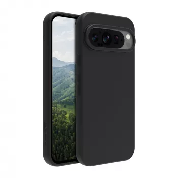 Telefoonhoes dbramante1928 Greenland voor Google Pixel 9 / 9 Pro, geschikt voor maximaal 16 cm (6,3 inch), Night zwart